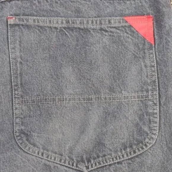 Vintage Marithe Francois Girbaud 90s Gray Jeans Knife Pocket Y2K Grunge 42x27 - Picture 9 of 11